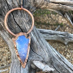 Electroformed Opalite Arrowhead